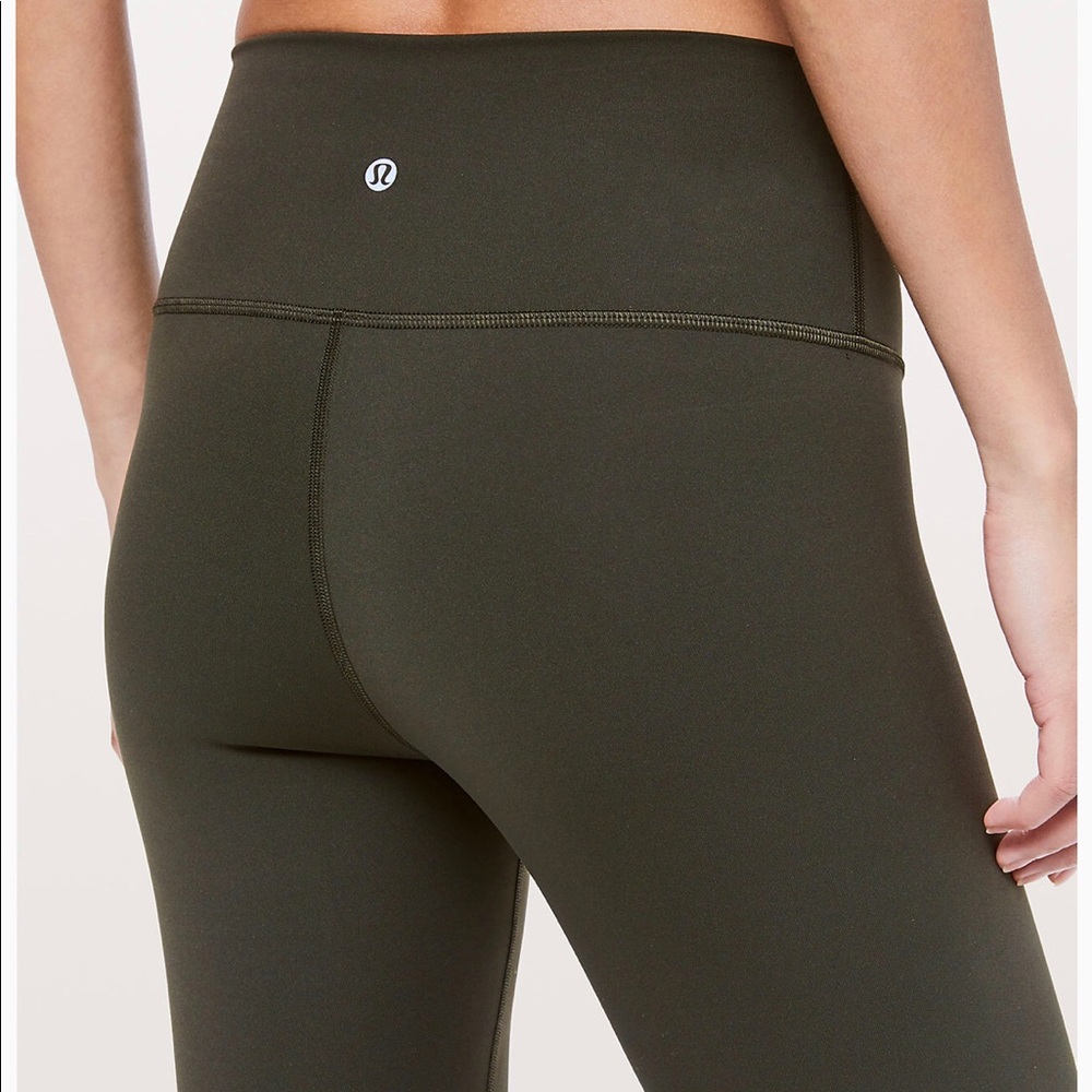 Lululemon Wunder Under 28”, Dark Olive